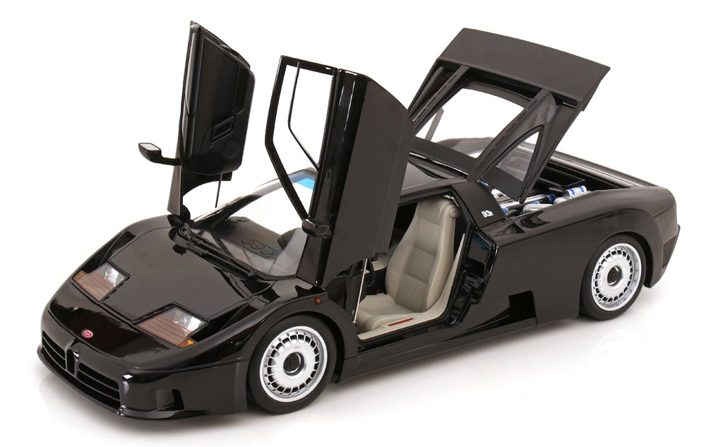 Bugatti EB110 1991 black 1:12 KK Scale