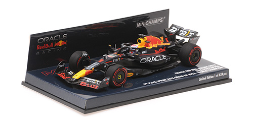 Oracle Red Bull Racing RB19 #1 M.Verstappen 2nd Sprint Race Qatar GP 2023 World Champion 1:43 Minichamps