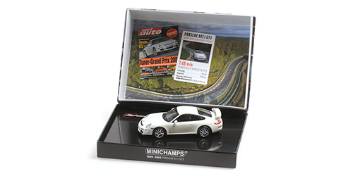 Porsche 911 GT3 Sport Auto 2006 white 1:43 Minichamps