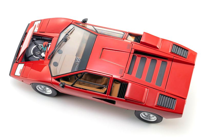 Lamborghini Countach LP400 1974 red 1:18 Kyosho