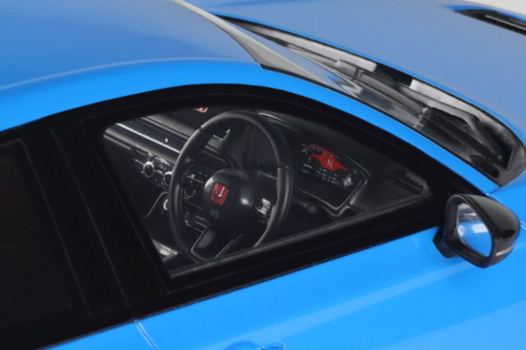 Honda Civic Type R 2022 blue pearl 1:18 OttOmobile