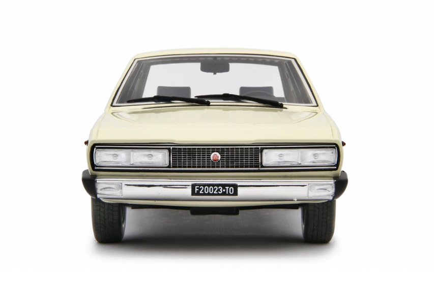 Fiat 130 Coupe 1971 ivory 1:18 Laudoracing Model 