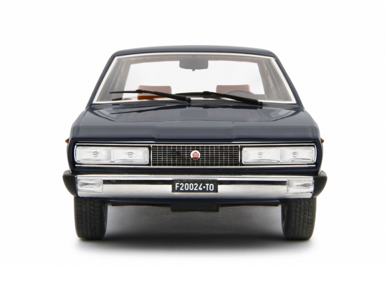Fiat 130 Coupe 1971 blu scuro 1:18 Laudoracing Model