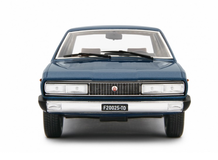 Fiat 130 Coupe 1971 blu metallic 1:18 Laudoracing Model
