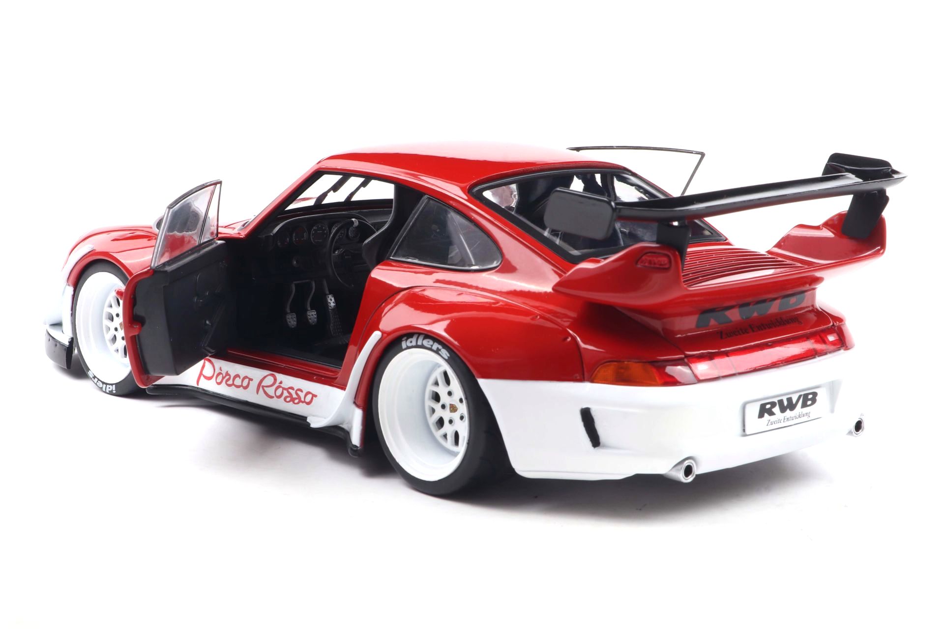 RWB Bodykit Porco Rosso red 1:18 Solido