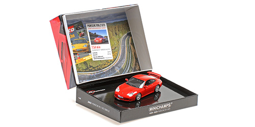 Porsche 911 GT3 Sport Auto 2003 red 1:43 Minichamps