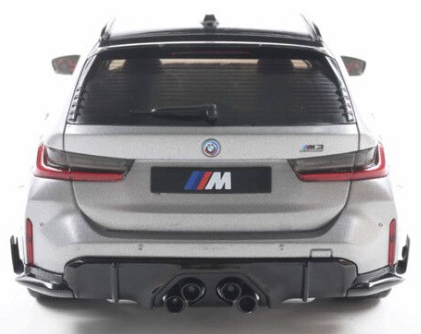 BMW M3 G81 Touring with Performance Parts 2024 frozen pure grey metallic 1:18 Solido