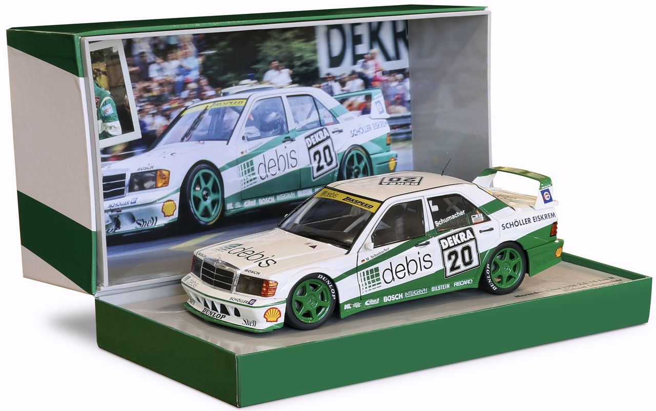Mercedes-Benz 190E 2.5-16 Evo II #20 M.Schumacher DTM Race Norisring 1991 1:18 Werk83
