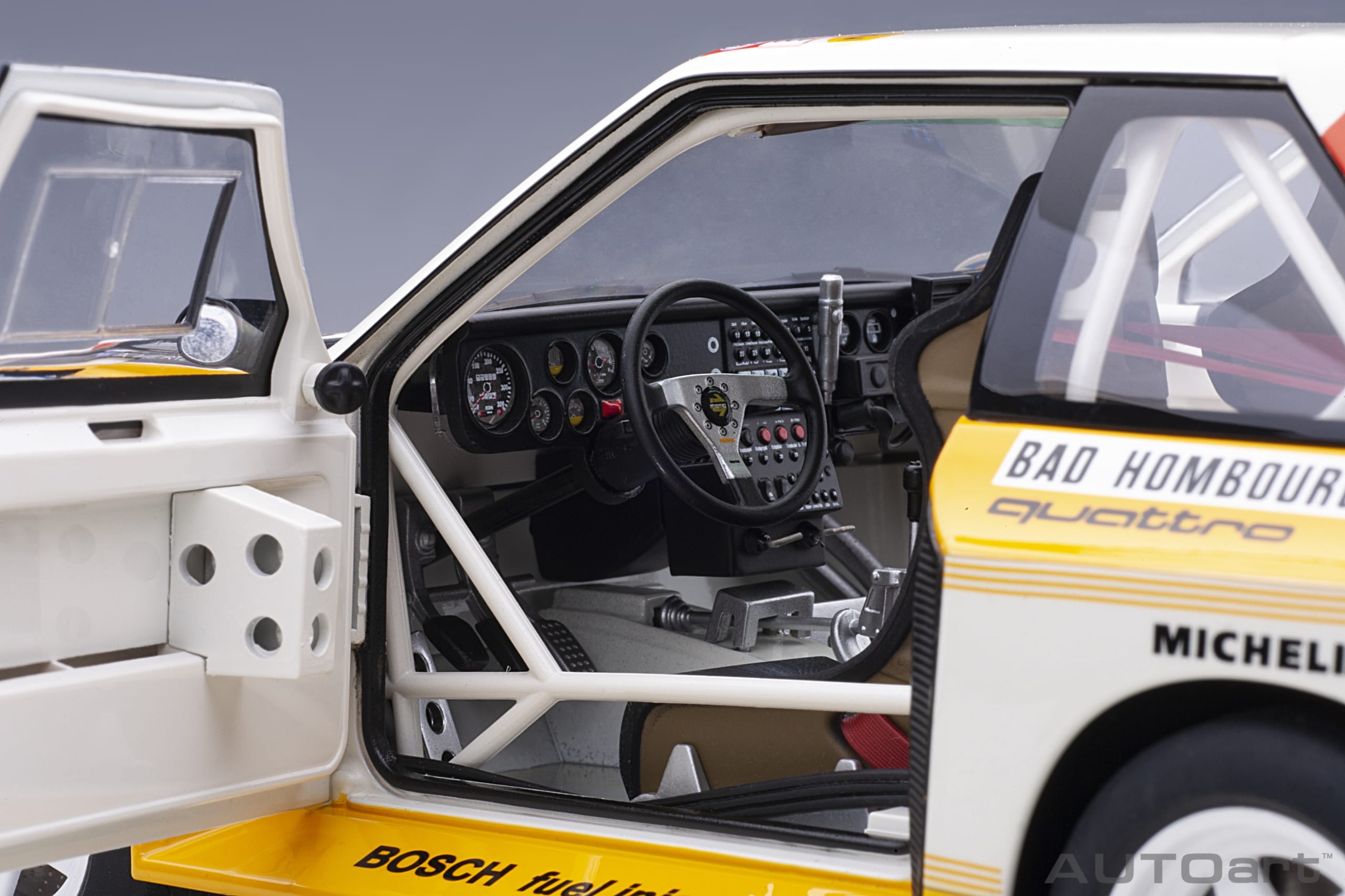 Audi Sport Quattro S1 #6 Rally Monte Carlo 1986 Mikkola/Hertz 1:18 AUTOart