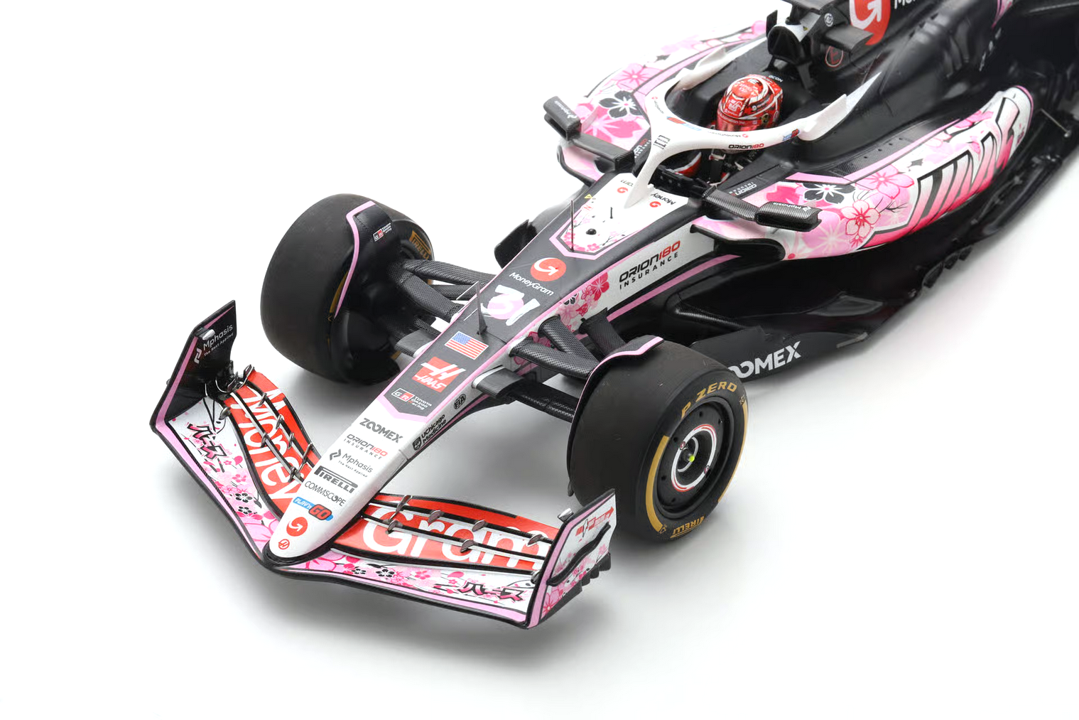 Haas VF-25 MoneyGram Haas F1 Team #31 E.Ocon Japanese GP 2025 1:18 Spark