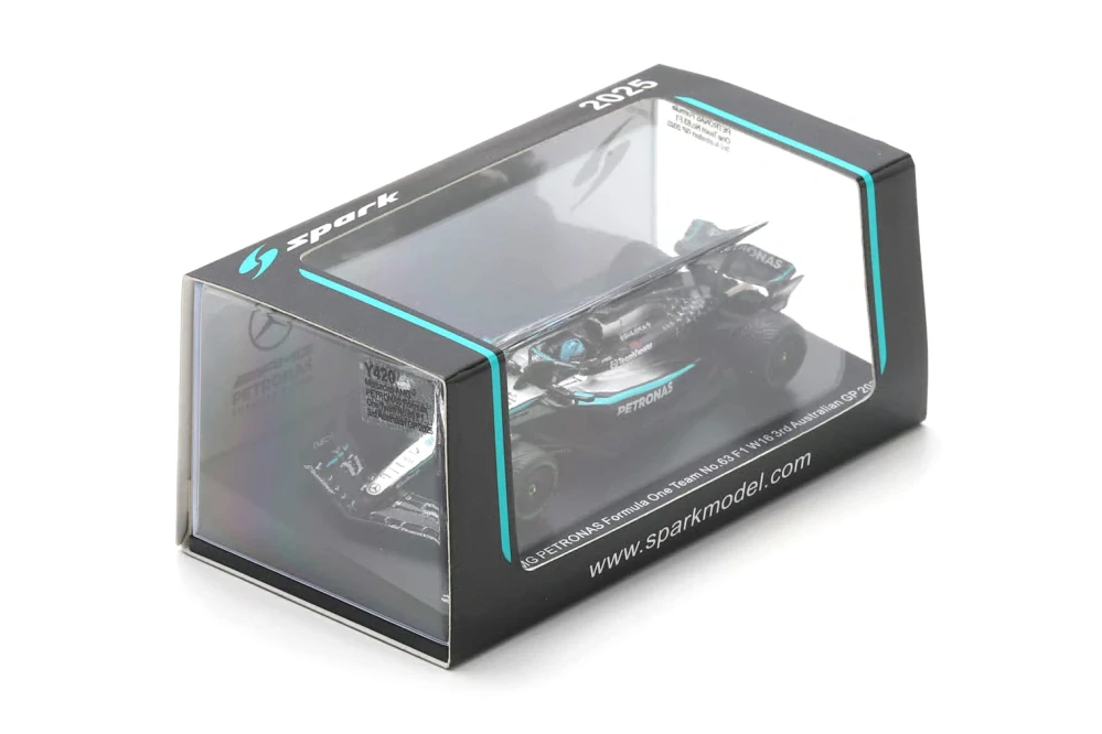 Mercedes-AMG Petronas F1 W16 #63 G.Russell 3rd Australian GP 2025 1:64 Spark