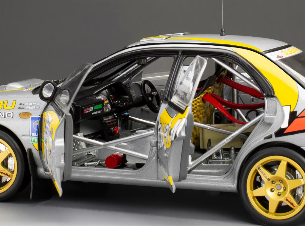 Subaru Impreza 555 #2 B.Fisher/R.Kennedy Winner AA Circuit of Ireland 1999 1:18 Sun Star