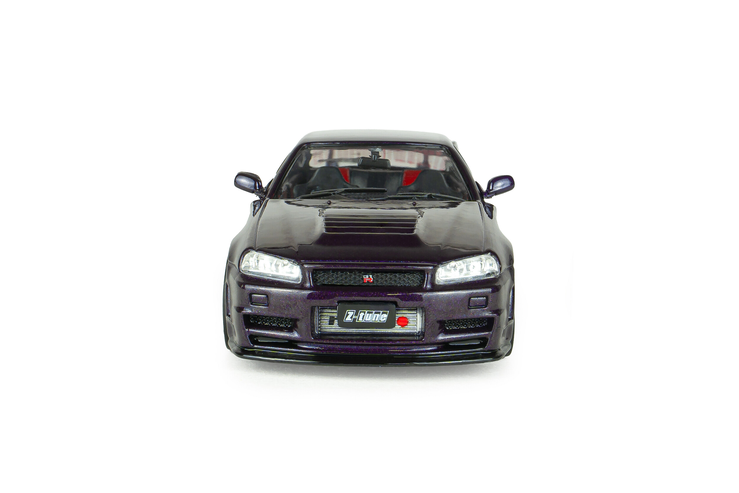 Nissan Skyline GT-R R34 Z-Tune 1999 midnight purple 1:43 Solido