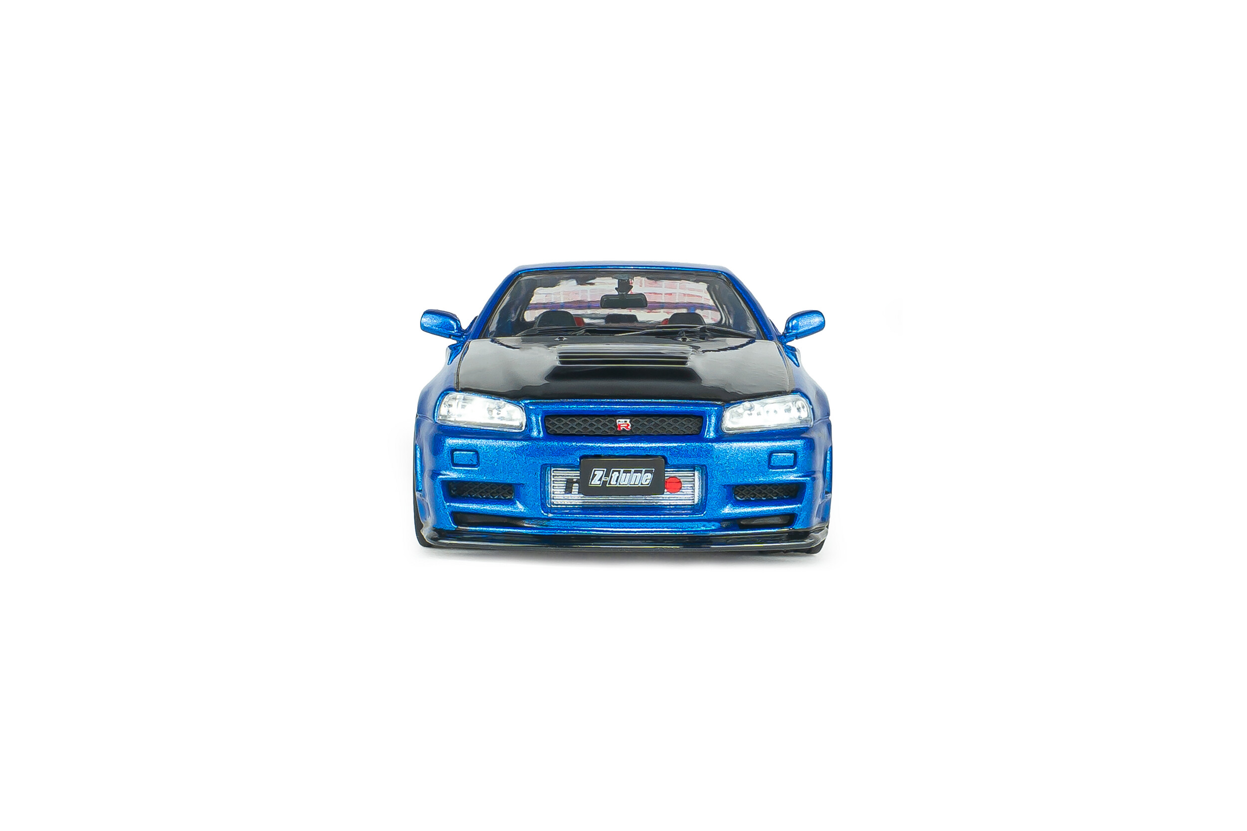 Nissan Skyline GT-R R34 Z-Tune 1998 blue 1:43 Solido