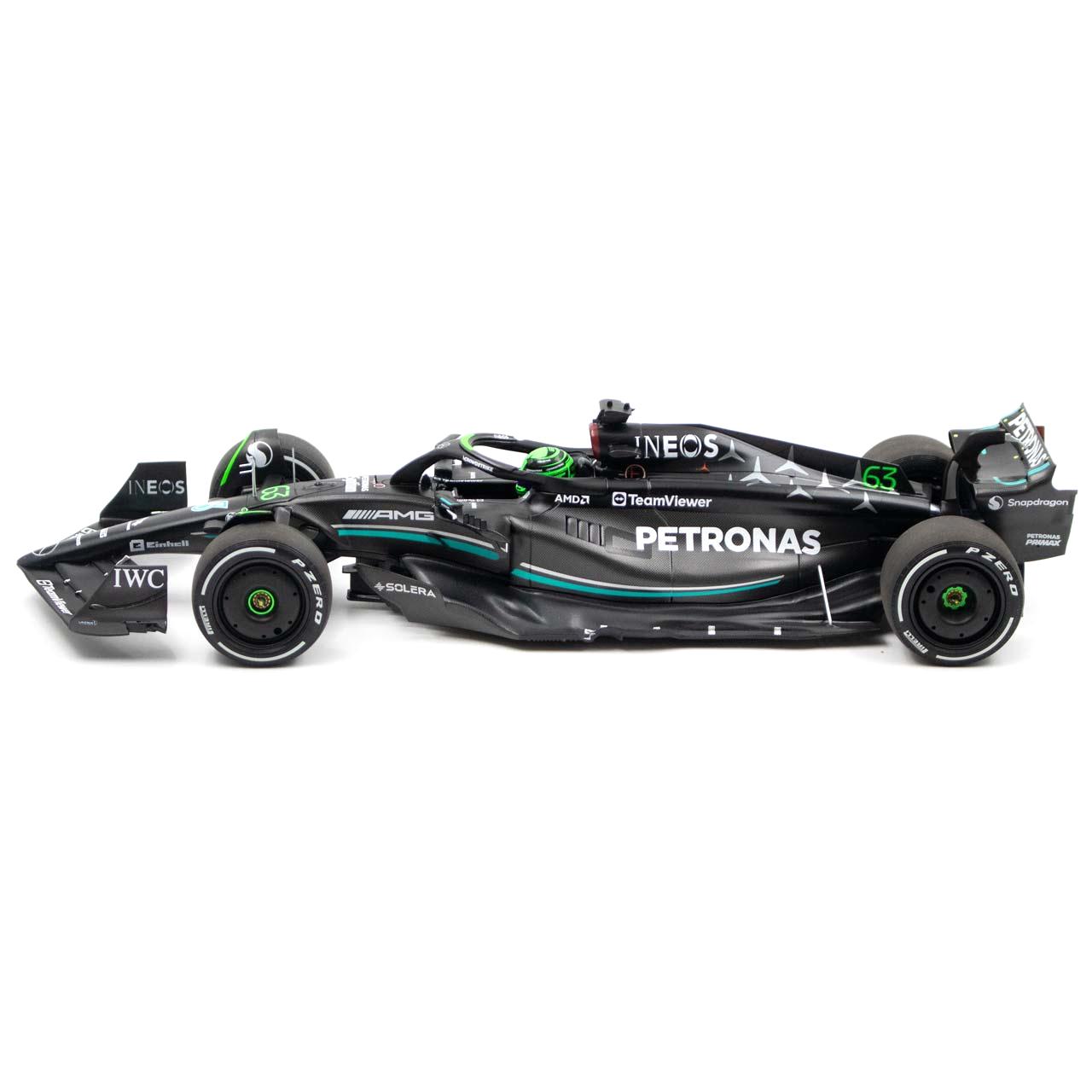 Mercedes-AMG F1 W14 #63 G. Russell 7th Bahrain GP 2023 1:18 Minichamps