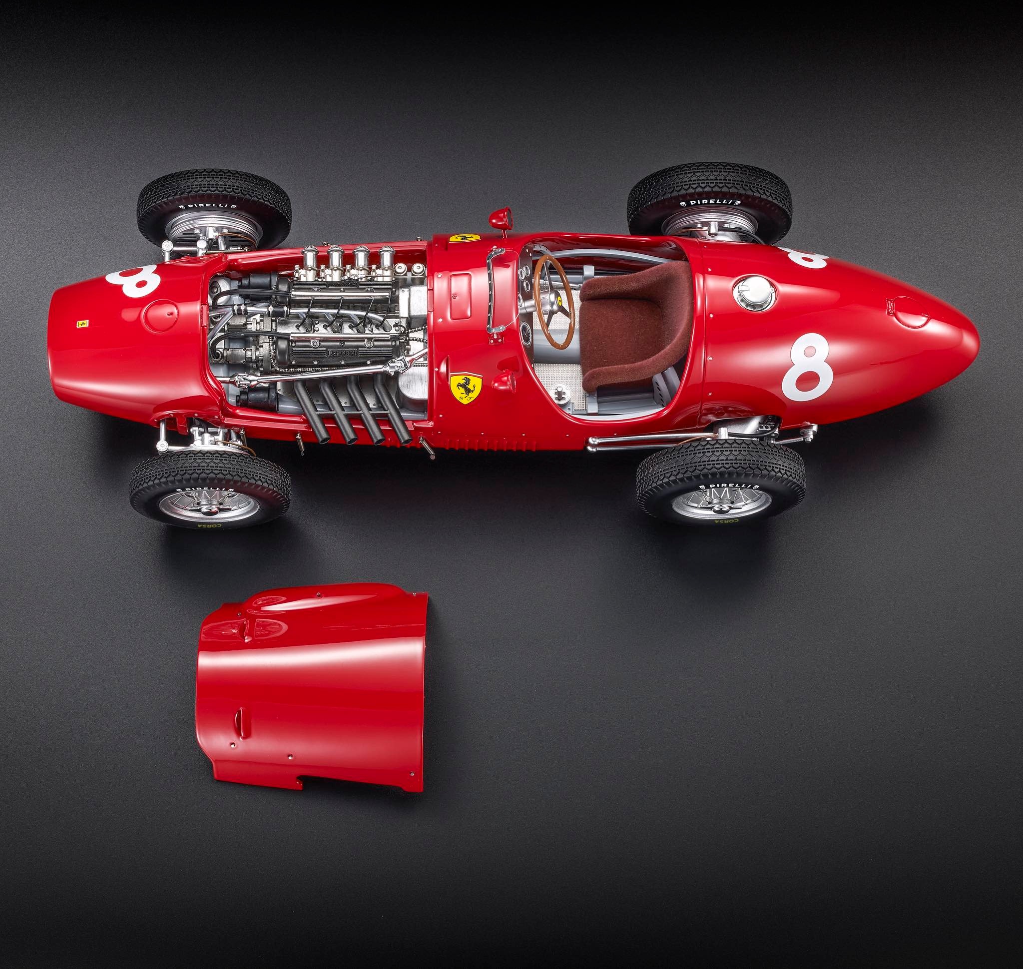 Ferrari F1 500 F2 #8 A.Ascari Winner France GP 1952 1:12 GP Replicas