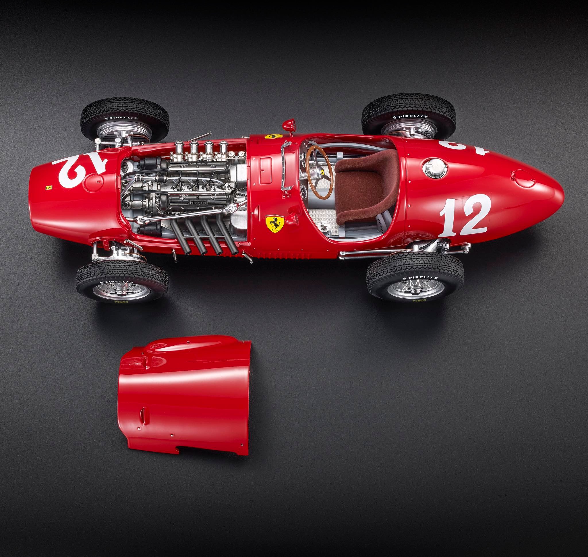Ferrari F1 500 F2 #12 P.Taruffi 3rd France GP 1952 1:12 GP Replicas