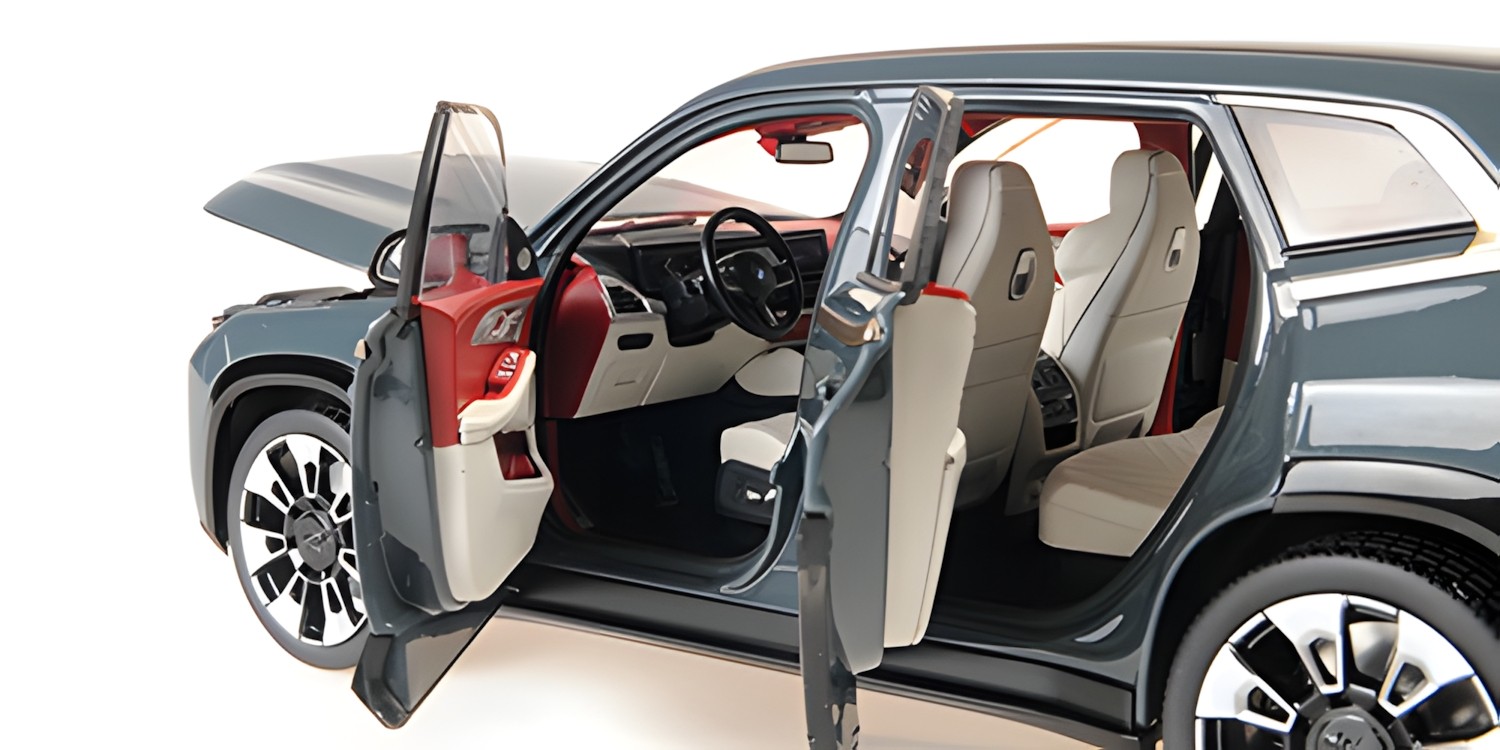 BMW XM 2023 green metallic 1:18 Minichamps 