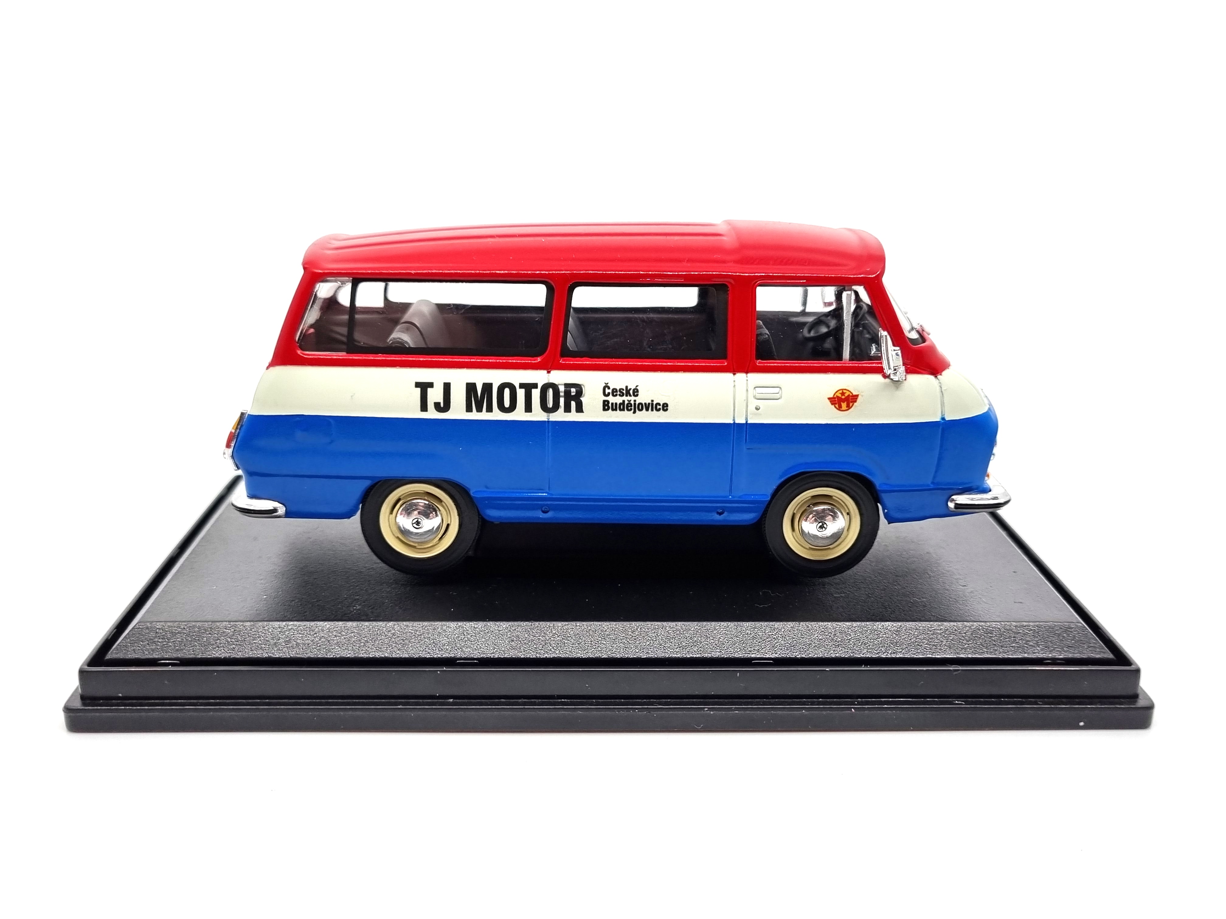 Škoda 1203 TJ Motor České Budějovice limitovaná edice "Hokej 88" 1:43 Svět autíček