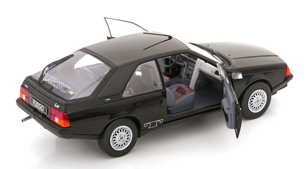 Renault Fuego Turbo 1980 black 1:18 Solido
