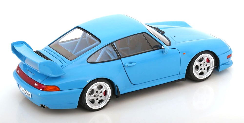 Porsche 911 (993) Clubsport Coupe 1997 blue 1:18 Solido