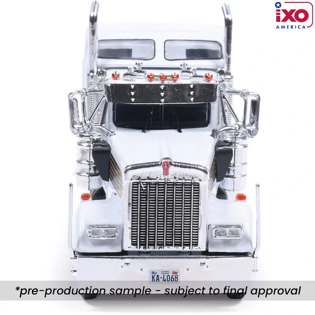 Kenworth W900 white with comet 1:64 Ixo America