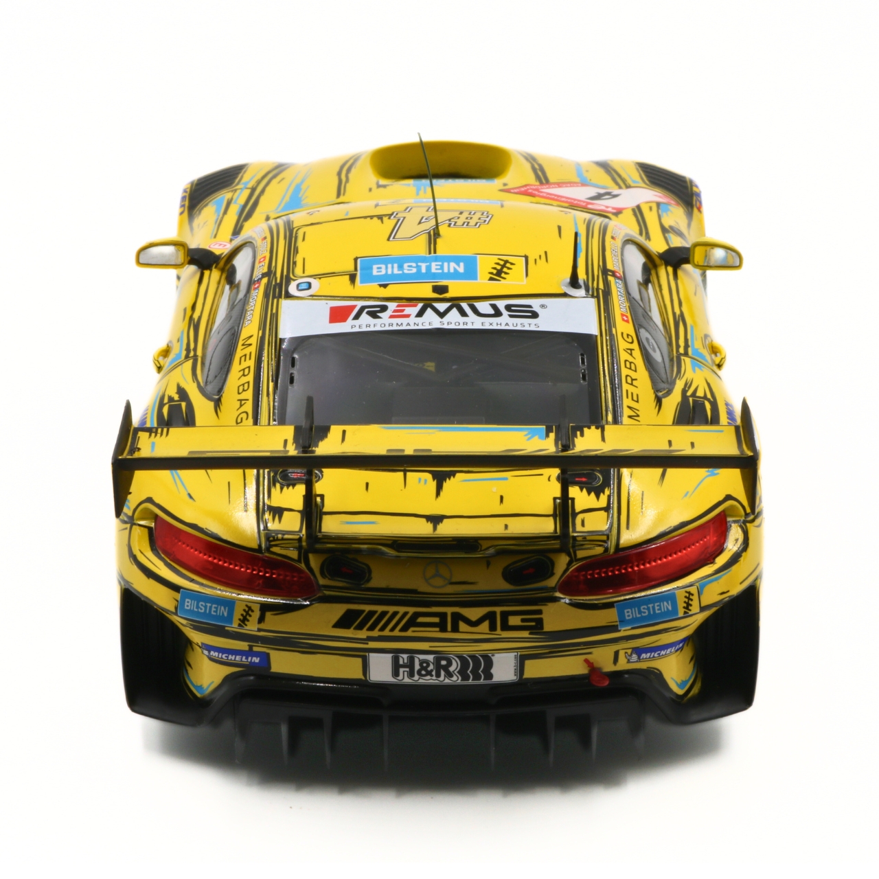 Mercedes-Benz GT3 AMG EVO team Bilstein by HRT #4 Marciello/Ellis/Stolz/Mortara 3rd 24H Nürburgring 2023 1:18 Ixo Models