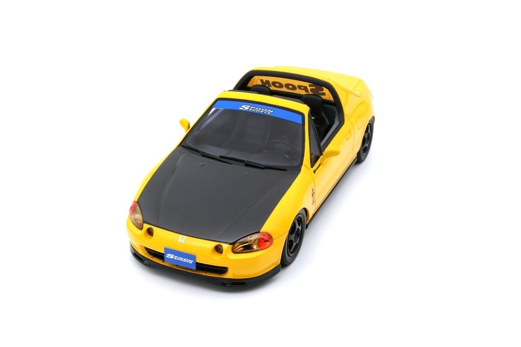 Honda Civic Del Sol 1996 Phoenix Yellow 1:18 OttOmobile