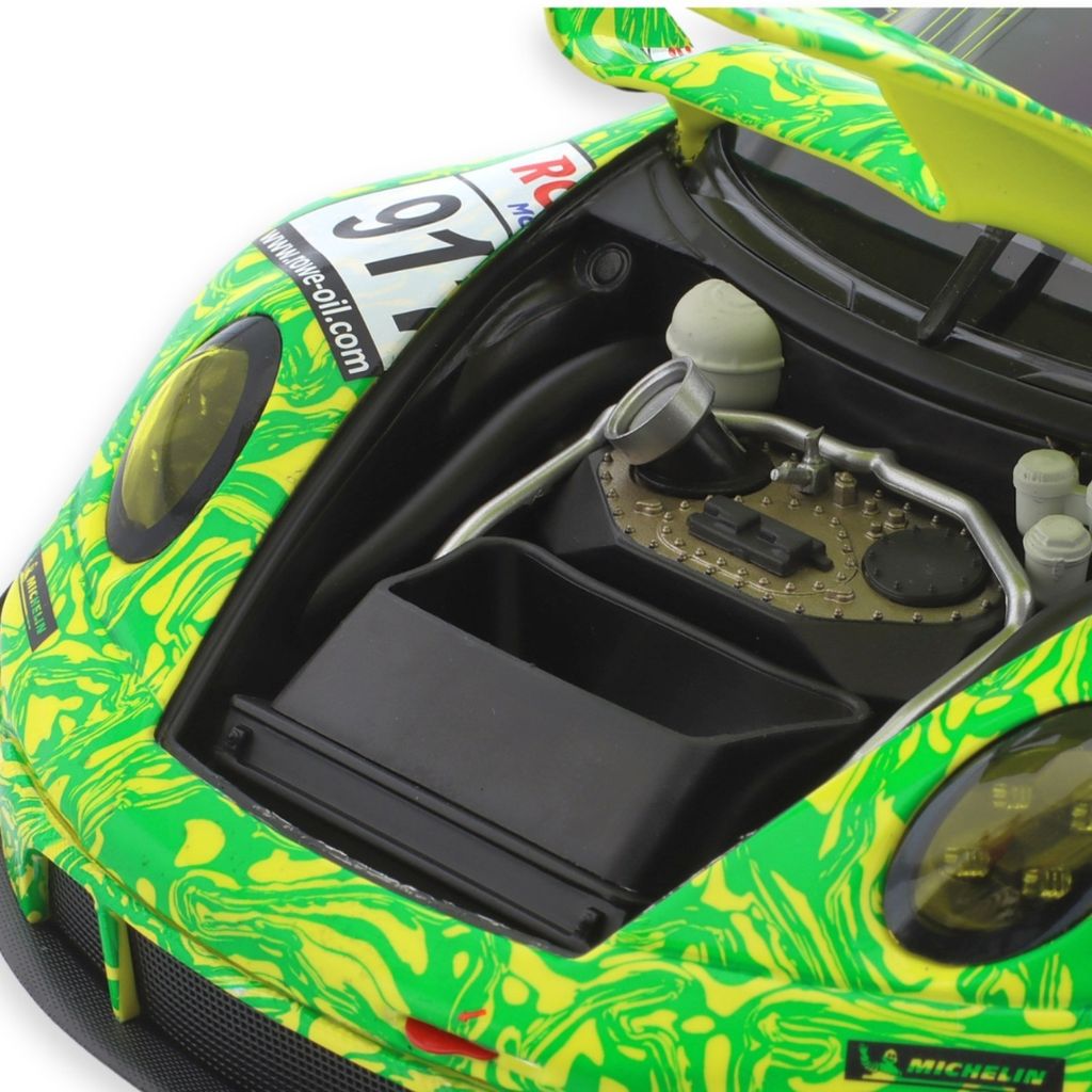 Porsche 911 GT3 R #911 Julien Andlauer, Frédéric Makowiecki Manthey Racing NLS 7 Nürburgring 2022 1:18 Minichamps