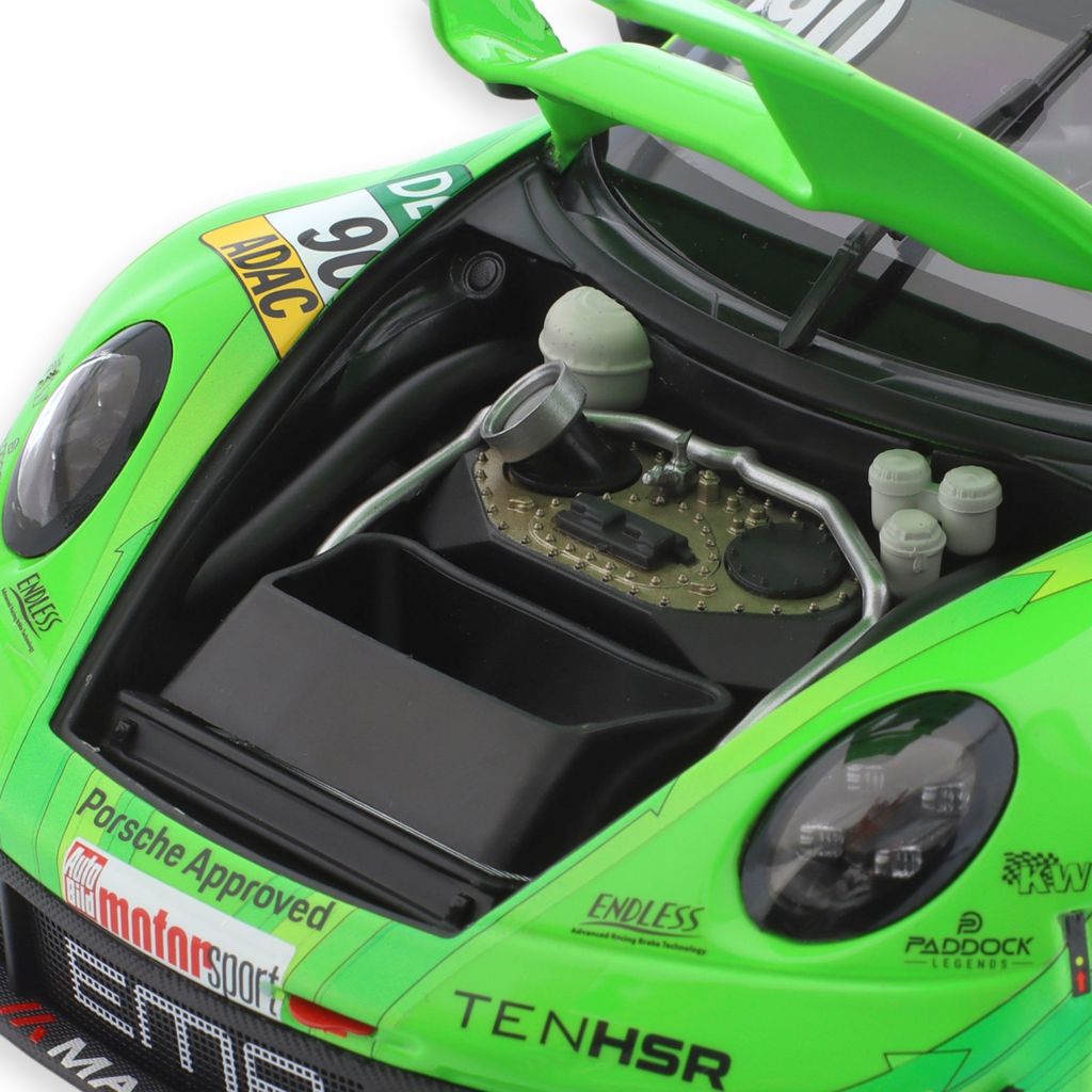Porsche 911 GT3 R #90 Dennis Olsen Manthey Racing EMA 2nd Hockenheim DTM 2023 1:18 Minichamps 