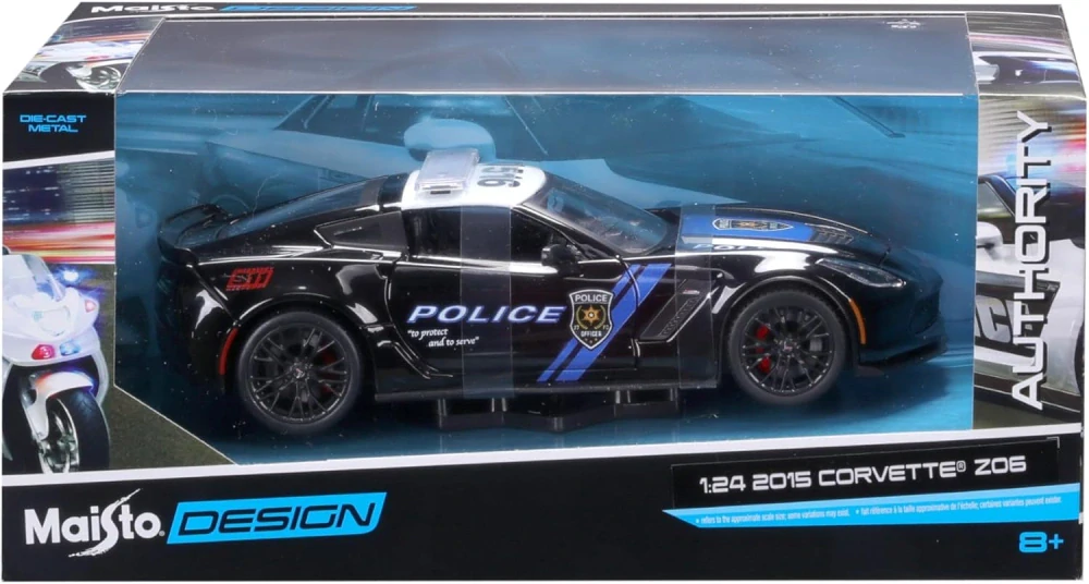 Chevrolet Corvette Z06 Police 1:24 Maisto
