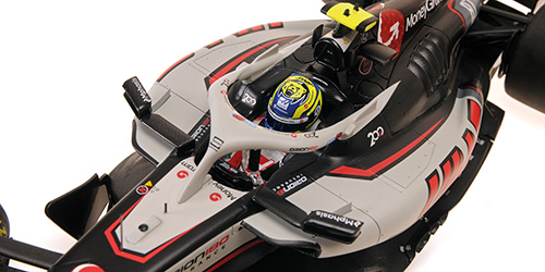 Moneygram HAAS F1 Team VF-25 #87 O.Bearman Canada GP 2025 1:18 Minichamps
