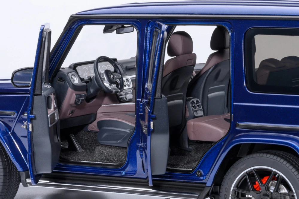 Mercedes-AMG G63 2019 brilliant blue metallic 1:18 AUTOart