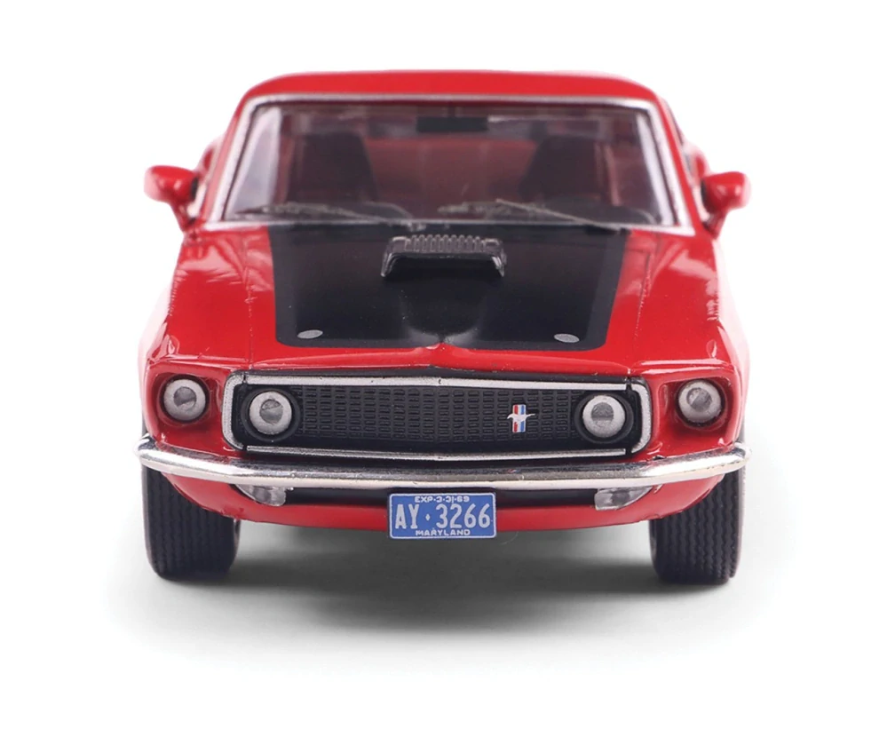 Ford Mustang Mach 1 1969 calypso coral 1:43 Ixo America