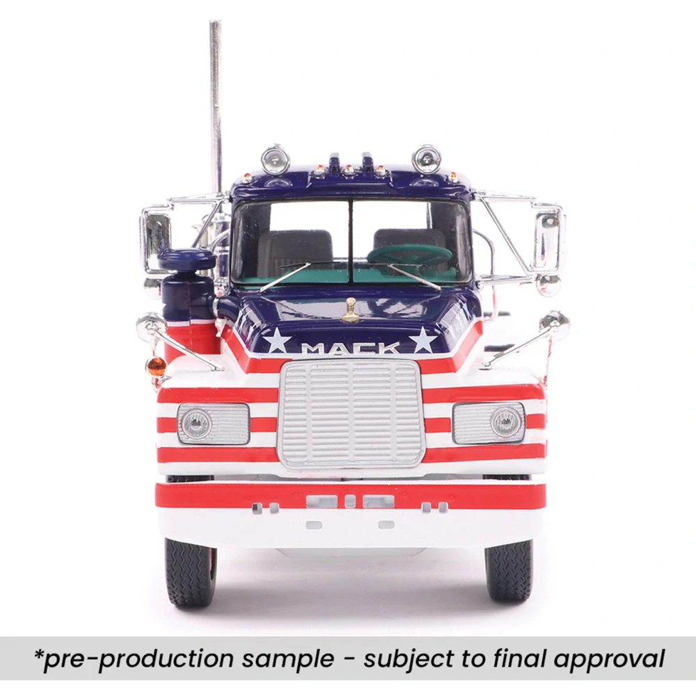Mack R Series 1966 white/red/blue 1:43 Ixo America