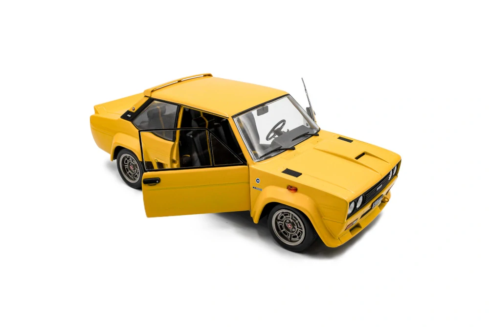 Fiat 131 Abarth 1980 yellow 1:18 Solido