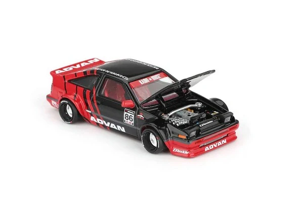 Toyota AE86 Sprinter Trueno 1983 Kaido ADVAN 1:64 Mini GT