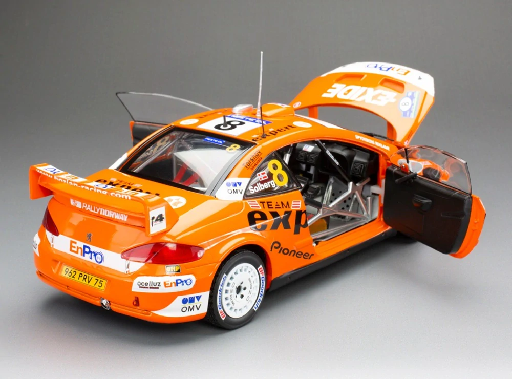 Peugeot 307 WRC #8 Solberg/Menkerud Neste Rally Finland 2006 1:18 Sun Star