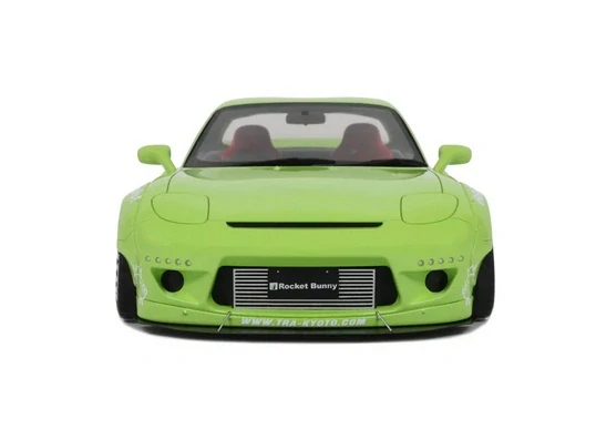 Rocket Bunny Aero (V1) Mazda RX7 (FD3S) 2015 Pearl Green 1:18 OttOmobile