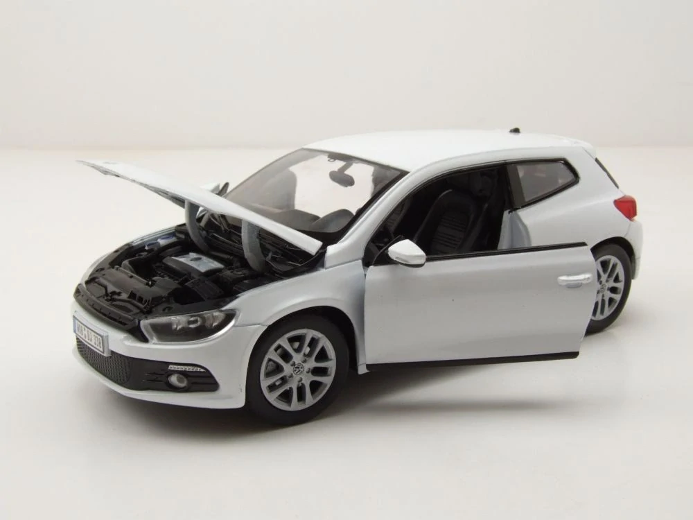 Volkswagen Scirocco 2010 white 1:24 Welly