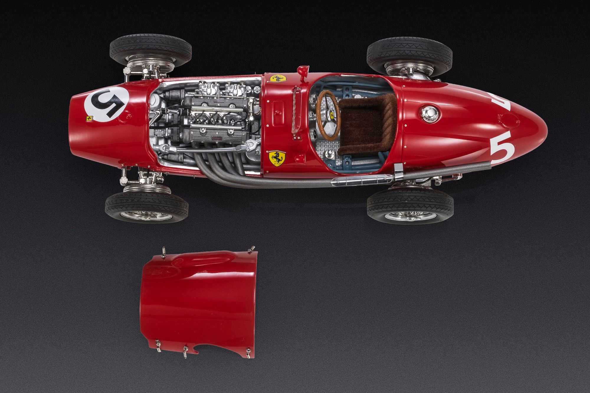 Ferrari F1 500 F2 Scuderia Ferrari #5 A.Ascari World Champion Winner British GP 1953 1:12 GP Replicas