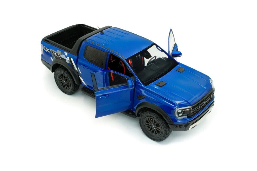 Ford Ranger Raptor 2024 blue lightning 1:18 Solido
