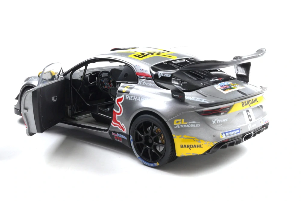 Alpine A110 RGT+ #6 Loeb/Godey Rallye du Mont Blanc 2024 1:18 Solido