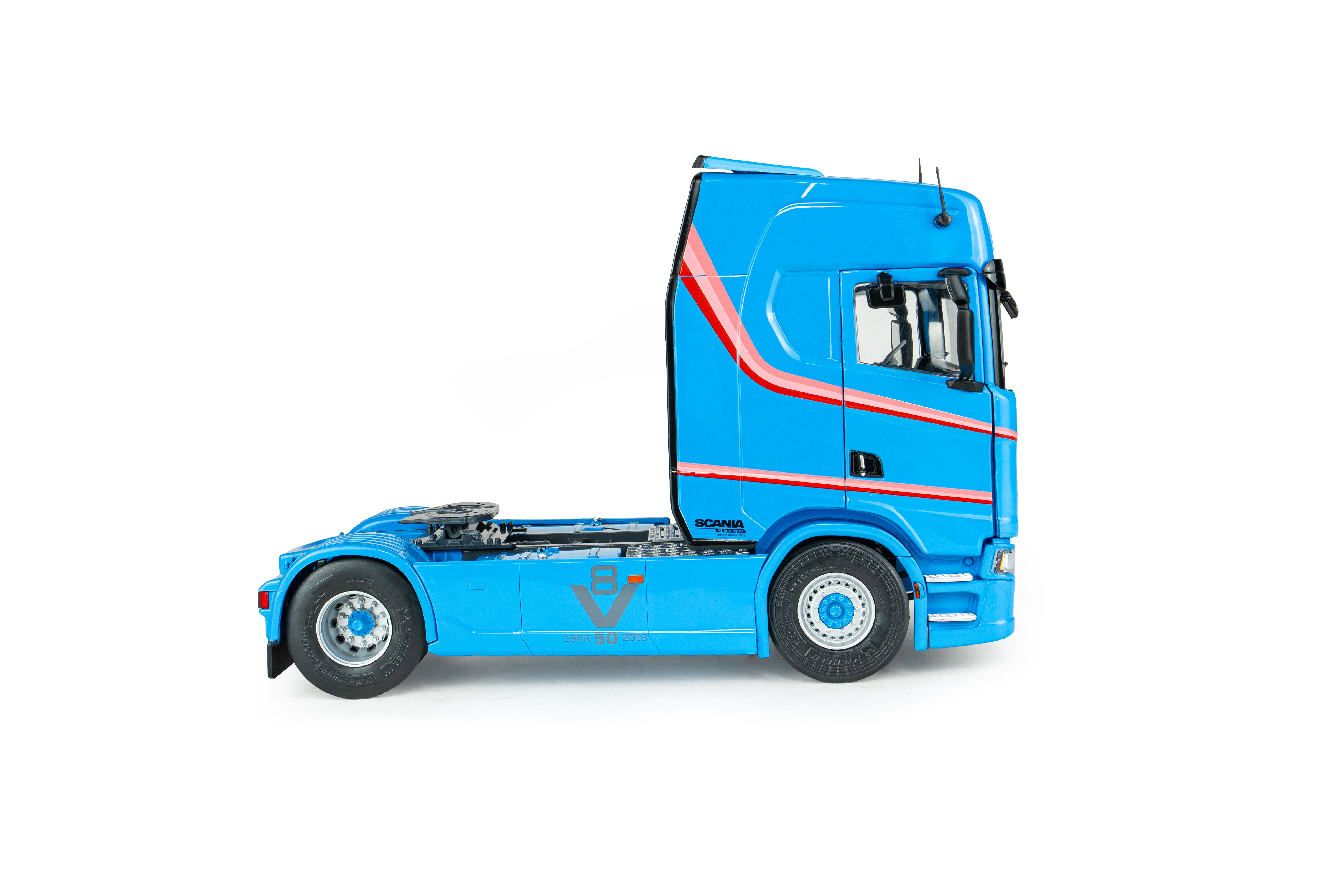 Scania 580S Highline 113 Tribute 2023 blue 1:24 Solido
