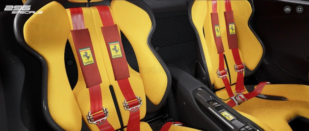 Ferrari 296 Speciale 2025 rosso corsa red 1:18 Polistil 