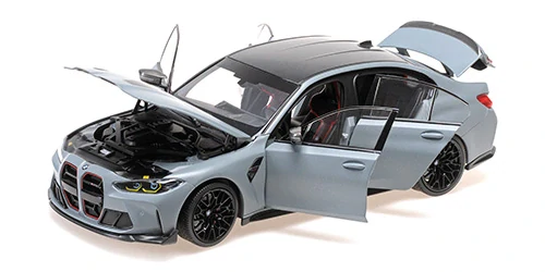 BMW M3 CS 2023 grey metallic 1:18 Minichamps 