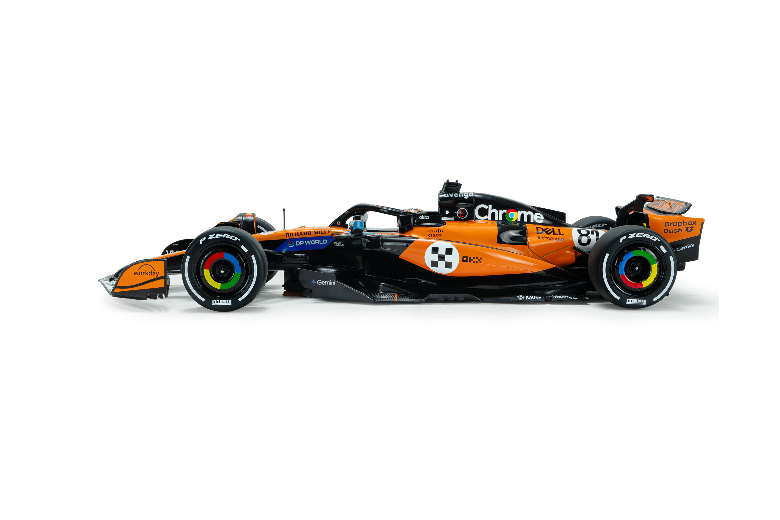 McLaren MCL39 #81 O.Piastri Monaco GP 2025 1:18 Solido