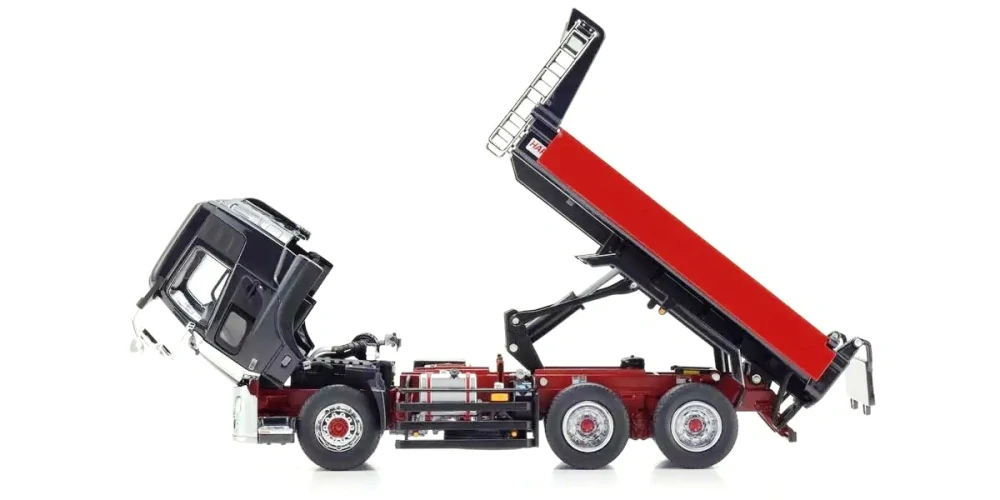 UD-Trucks Quon Kyokuto Dump Truck 2017 black 1:43 Kyosho