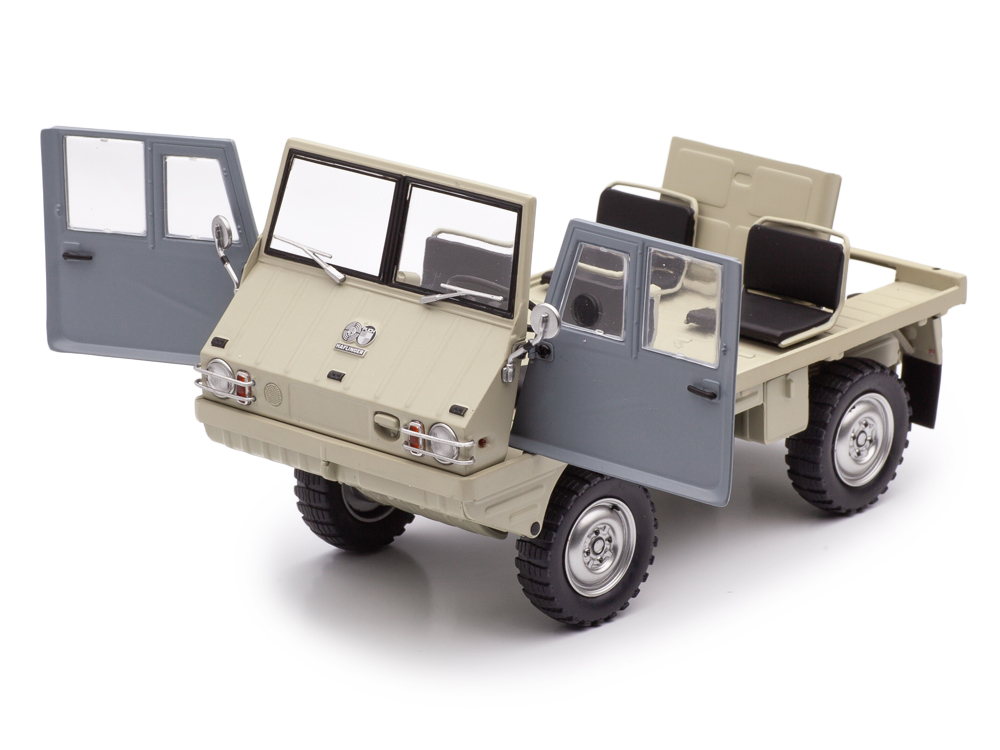 Steyr Halfinger Large Roof grey 1:18 Schuco