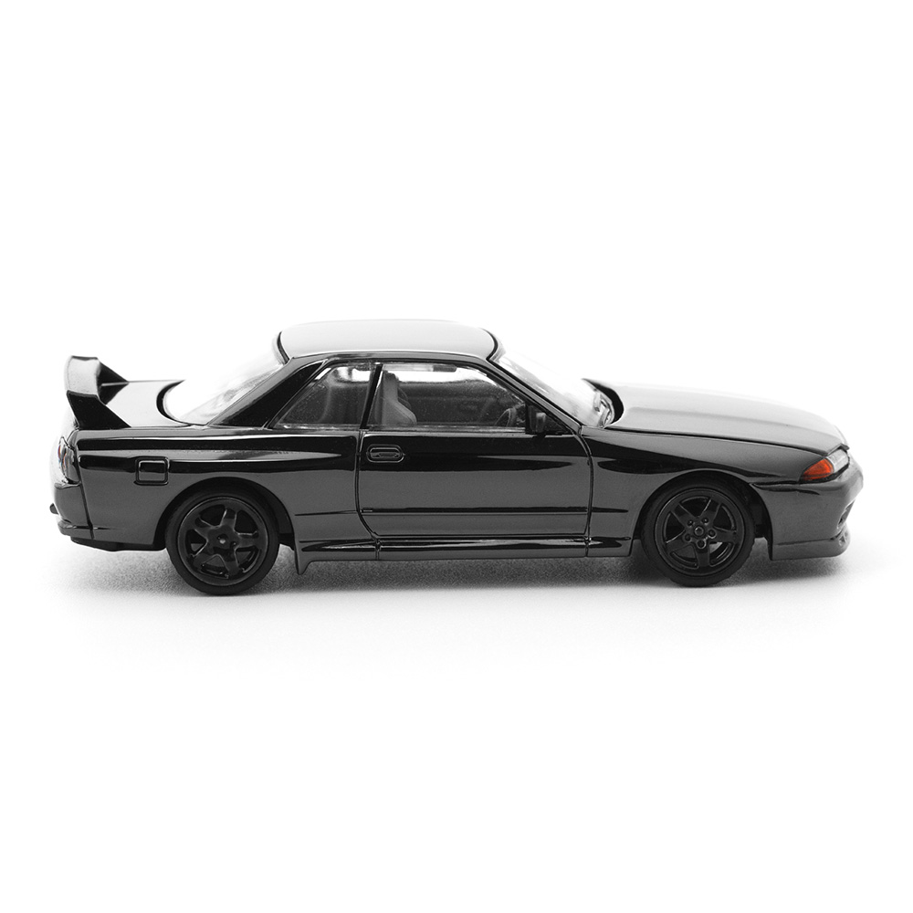 Nissan Skyline R32 GT-R *The Dark Chrome Series* dark chrome 1:64 Pop Race
